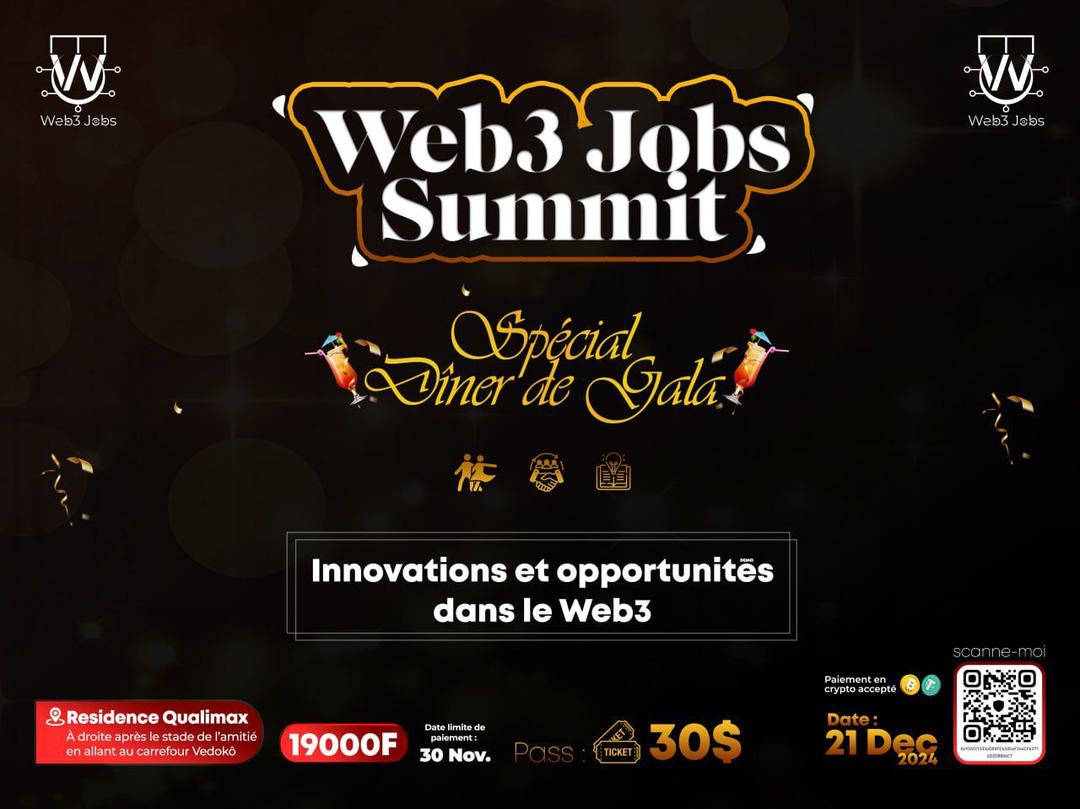 Web3 jobs submit: Spécial diner de Gala